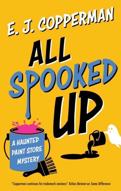 Coperta cărții 'All Spooked Up - E. J. Copperman'