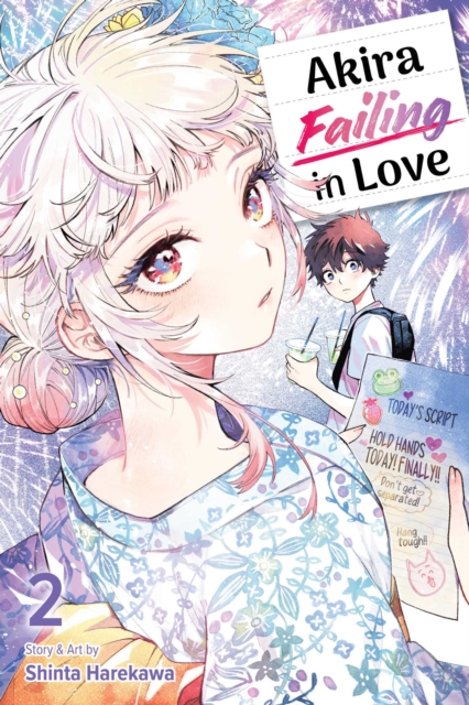 Coperta cărții 'Akira Failing in Love, Vol. 2 - Shinta Harekawa'