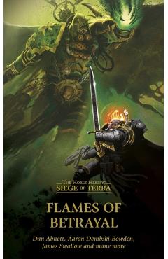 Coperta cărții 'Flames of Betrayal - James Swallow'