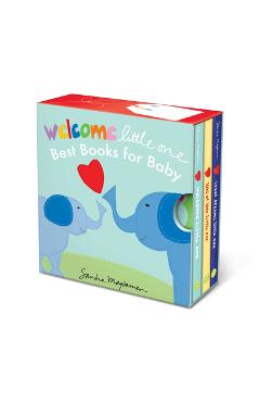 Coperta cărții 'Welcome Little One Box Set: Best Books for Baby - Sandra Magsamen'