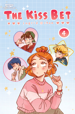 Coperta cărții 'The Kiss Bet, Vol. 4: A Webtoon Unscrolled Graphic Novel - Ingrid Ochoa'