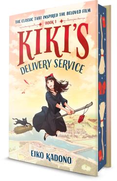 Coperta cărții 'Kiki's Delivery Service: Deluxe Edition: A Kiki's Delivery Service Novel - Eiko Kadono'