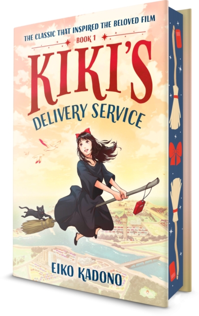 Coperta cărții 'Kiki's Delivery Service: Deluxe Edition: A Kiki's Delivery Service Novel - Eiko Kadono'
