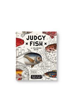 Judgy Fish Coloring Book