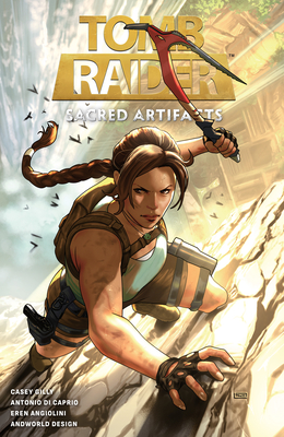 Coperta cărții 'Tomb Raider: Sacred Artifacts - Casey Gilly'
