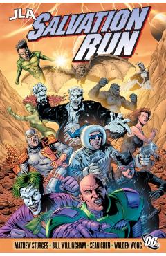 Coperta cărții 'Jla: Salvation Run (New Edition) - Bill Willingham'