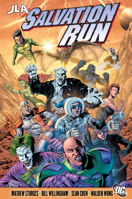 Coperta cărții 'Jla: Salvation Run (New Edition) - Bill Willingham'