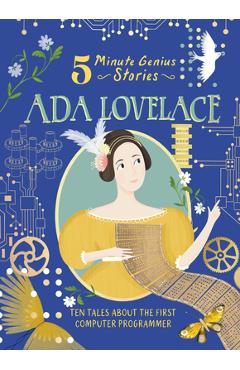 Coperta cărții 'ADA Lovelace: 5-Minute Genius Stories - Ruth Martin'