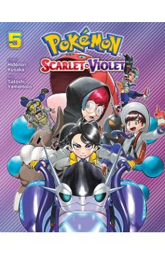 Coperta cărții 'Pokémon: Scarlet & Violet, Vol. 5 - Hidenori Kusaka'