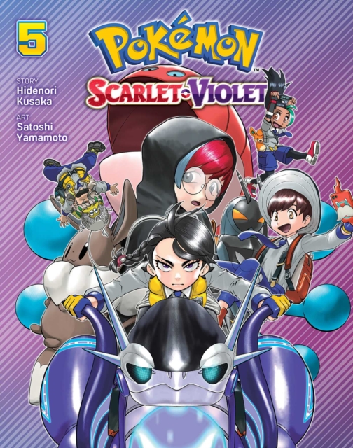 Coperta cărții 'Pokémon: Scarlet & Violet, Vol. 5 - Hidenori Kusaka'