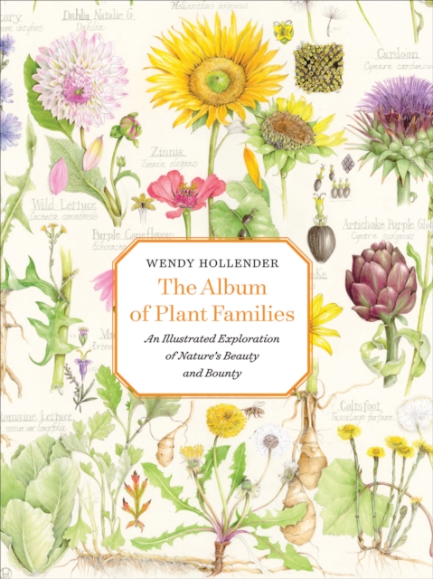 Coperta cărții 'The Album of Plant Families: An Illustrated Exploration of Nature's Beauty and Bounty - Wendy Hollender'