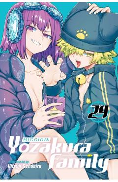 Coperta cărții 'Mission: Yozakura Family, Vol. 24 - Hitsuji Gondaira'