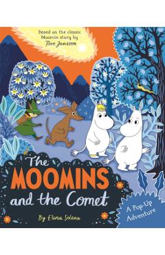 Coperta cărții 'The Moomins and the Comet: A Pop-Up Adventure - Macmillan Children's Books'