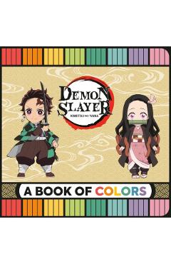 Coperta cărții 'Demon Slayer: A Book of Colors -'