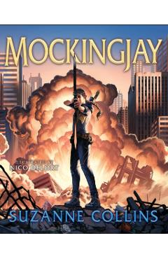 Coperta cărții 'Mockingjay: Illustrated Edition (the Hunger Games #3): Volume 3 - Suzanne Collins'