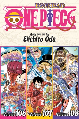 Coperta cărții 'One Piece (Omnibus Edition), Vol. 36: Includes Vols. 106, 107 & 108 - Eiichiro Oda'