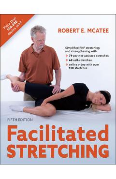 Coperta cărții 'Facilitated Stretching - Robert E. Mcatee'