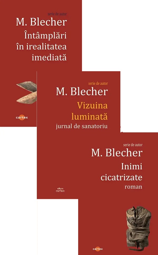 Pachet 3 carti: Intamplari in irealitatea imediata, Inimi cicatrizate, Vizuina luminata - Max Blecher