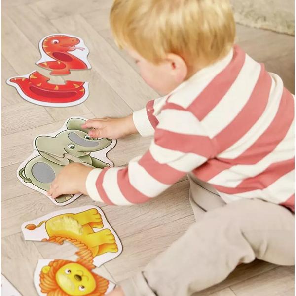 Puzzle 2 piese: Potriveste si atinge