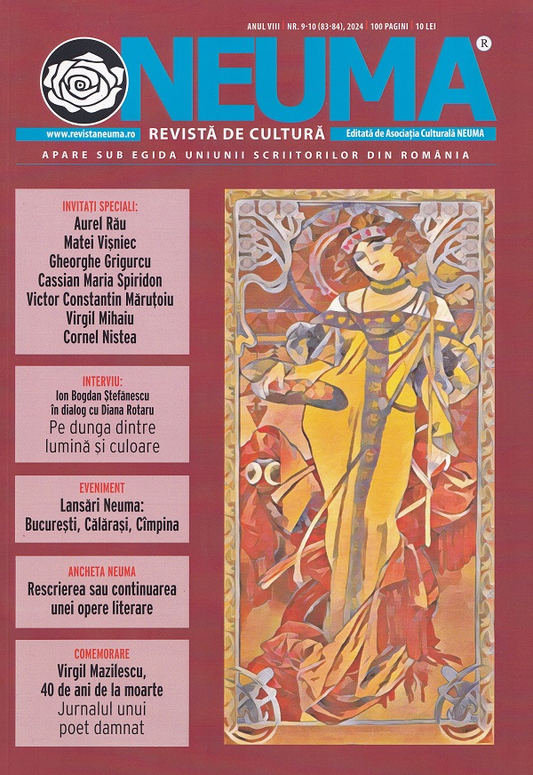 Neuma. Revista de cultura Nr.9-10 (83-84) din 2024