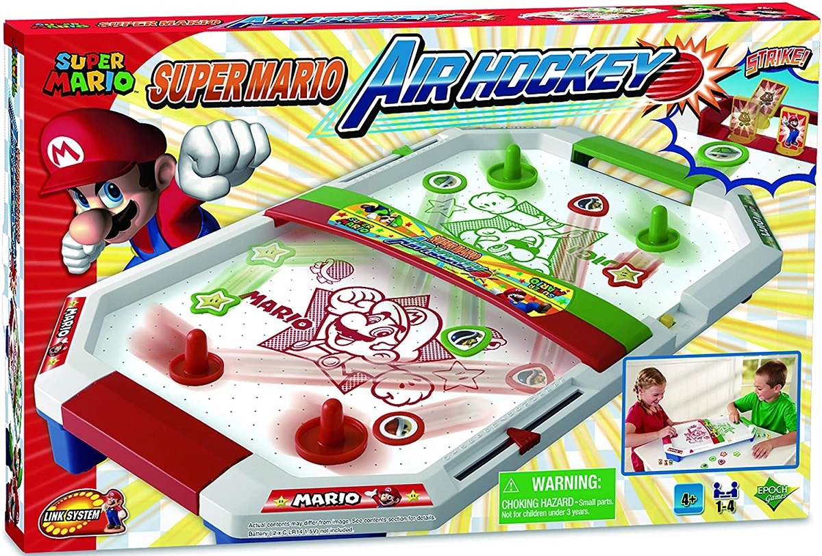 Joc de societate: Super Mario Air Hockey