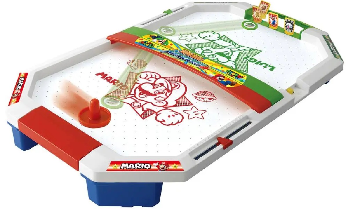 Joc de societate: Super Mario Air Hockey