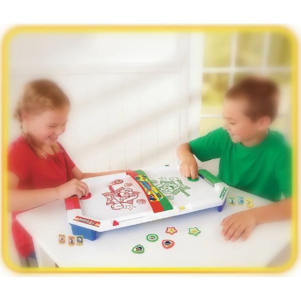 Joc de societate: Super Mario Air Hockey