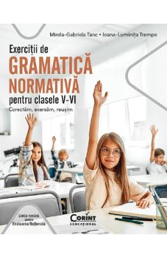 Poza produsului Exercitii de gramatica normativa pentru clasele V-VI - Mirela-Gabriela Tanc, Ioana-Luminita Tremp