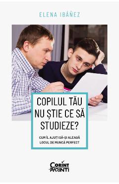 Coperta cărții 'eBook Copilul tău nu știe ce să studieze? - Elena Ibanez'