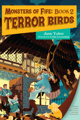 Coperta cărții 'Monsters of Fife: Terror Birds - Jane Yolen'