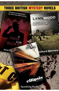 Coperta cărții 'Three British Mystery Novels - Thomas Brown'
