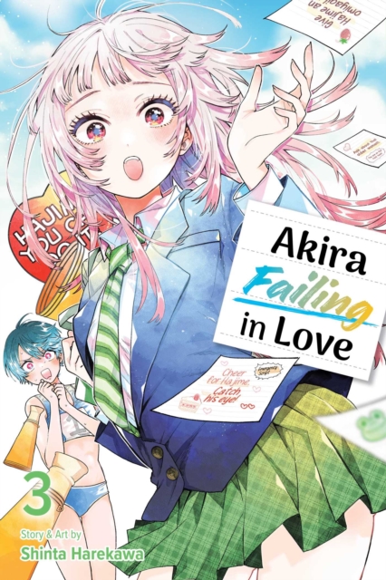 Coperta cărții 'Akira Failing in Love, Vol. 3 - Shinta Harekawa'