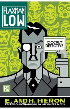 Coperta cărții 'Flaxman Low: Occult Detective -'