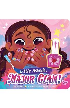 Coperta cărții 'Little Hands, Major Glam! - Dori Elys'