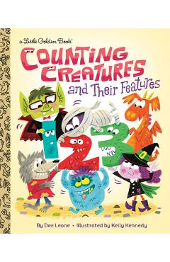 Coperta cărții 'Counting Creatures and Their Features - Dee Leone'