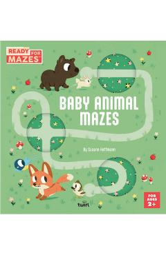 Coperta cărții 'Ready for Mazes: Baby Animal Mazes - Susann Hoffmann'