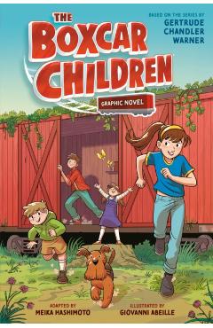 Coperta cărții 'The Boxcar Children Graphic Novel - Gertrude Chandler Warner'