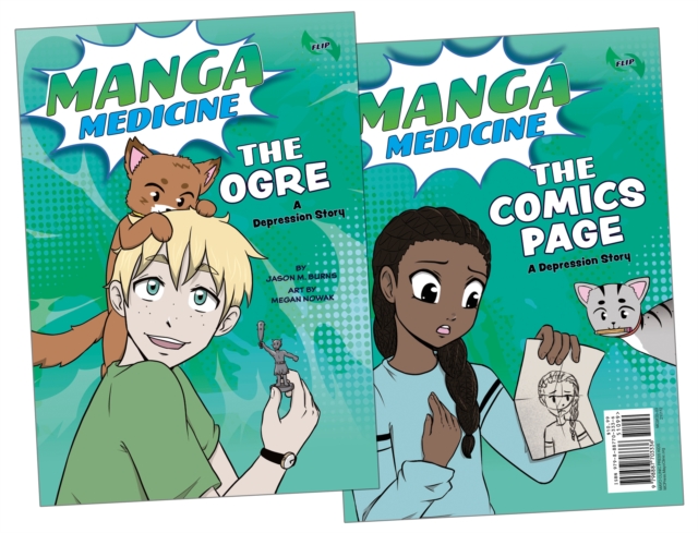 Coperta cărții 'The Ogre / The Comics Page: Two Depression Stories - Jason M. Burns'