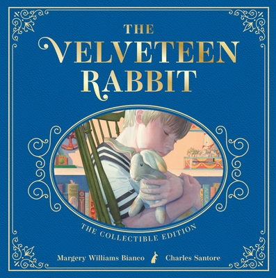 Coperta cărții 'The Velveteen Rabbit: The Collectible Leather Edition - Margery Williams Bianco'