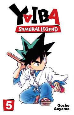 Coperta cărții 'Yaiba: Samurai Legend, Vol. 5 - Gosho Aoyama'