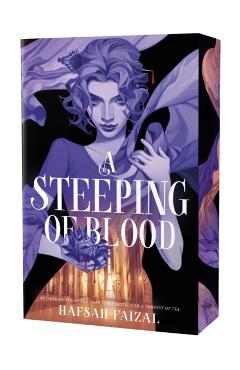 Coperta cărții 'A Steeping of Blood - Hafsah Faizal'