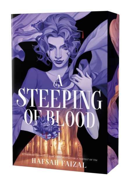 Coperta cărții 'A Steeping of Blood - Hafsah Faizal'