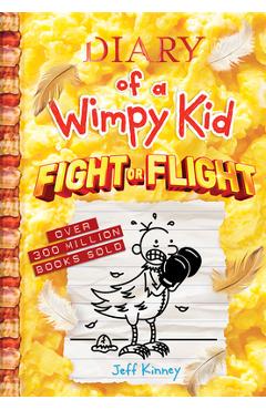 Coperta cărții 'Fight or Flight (Diary of a Wimpy Kid #21): Volume 21 - Jeff Kinney'