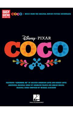 Coperta cărții 'Disney/Pixar's Coco: Music from the Original Motion Picture Soundtrack - Robert Lopez'