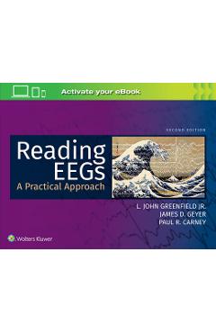 Coperta cărții 'Reading Eegs: A Practical Approach - L. John Greenfield'