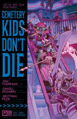 Coperta cărții 'Cemetery Kids Don't Die Vol 2: Run Rabid - Zac Thompson'
