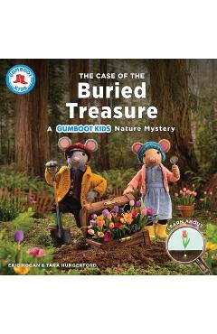 Coperta cărții 'The Case of the Buried Treasure: A Gumboot Kids Nature Mystery - Eric Hogan'