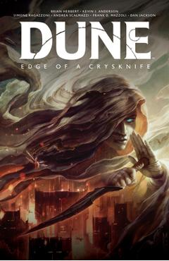 Coperta cărții 'Dune: Edge of a Crysknife - Brian Herbert'