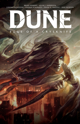 Coperta cărții 'Dune: Edge of a Crysknife - Brian Herbert'