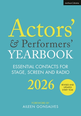 Coperta cărții 'Actors' and Performers' Yearbook 2026 - Aileen Gonsalves'